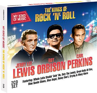 Various - My Kind Of Music -  Kings Of Rock N Roll  - Jerry Lee Lewis, Roy Orbison, Carl Perkins (2CD / Download) - CD